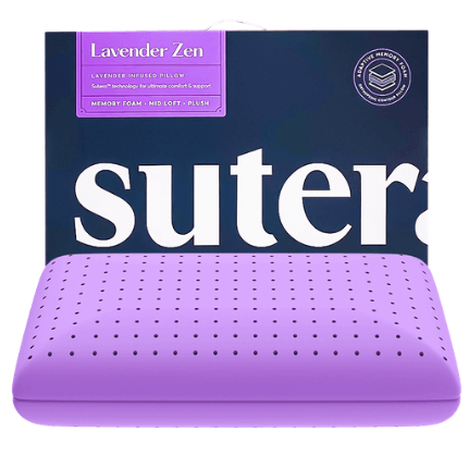 Lavender Zen Pillow with Sutera Box