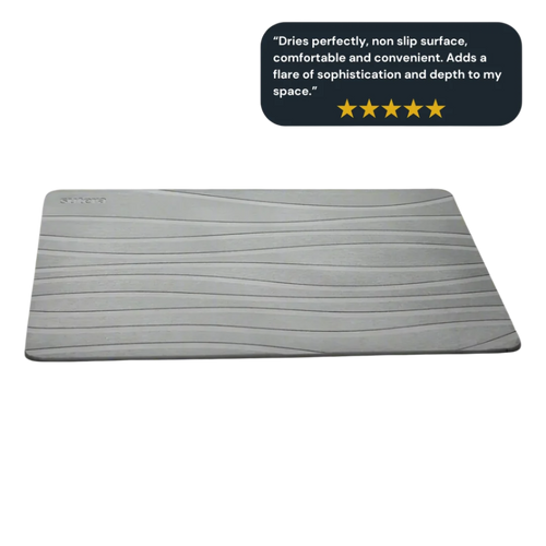 Quick-Dry Stone Bath Mat