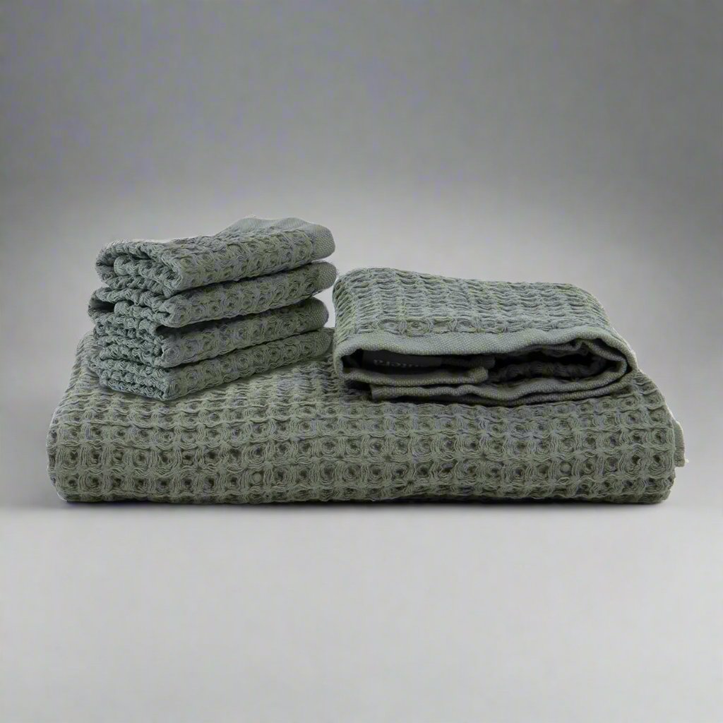 Silverthread Towel Set, Grey